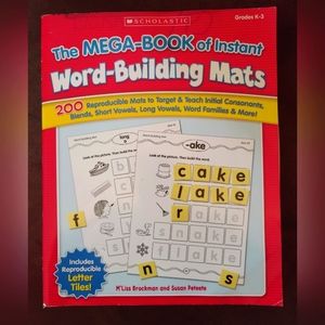 Scholastic Mega Book of Word Building Mats